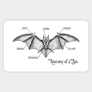 Anatomy of a Bat Sticker